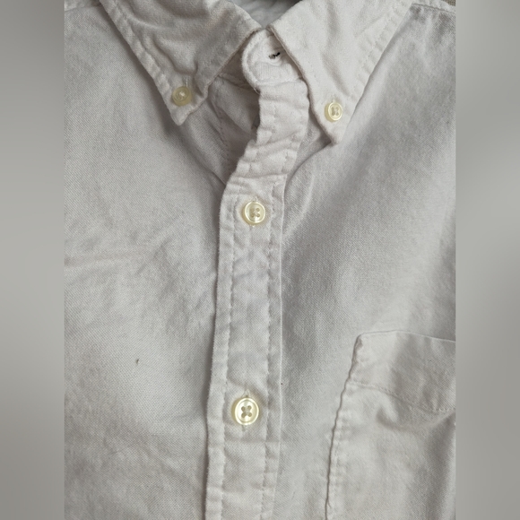 White Button Up Shirt Men's - Picture 3 of 7